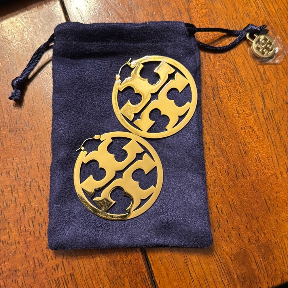 Tory Burch - Gold Miller Hoop Earring
